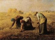 Jean Francois Millet The Gleaners oil on canvas